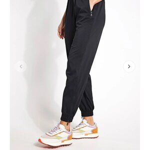 Girlfriend Collective Summit Track Pant XXL lightweight Black zip pockets new